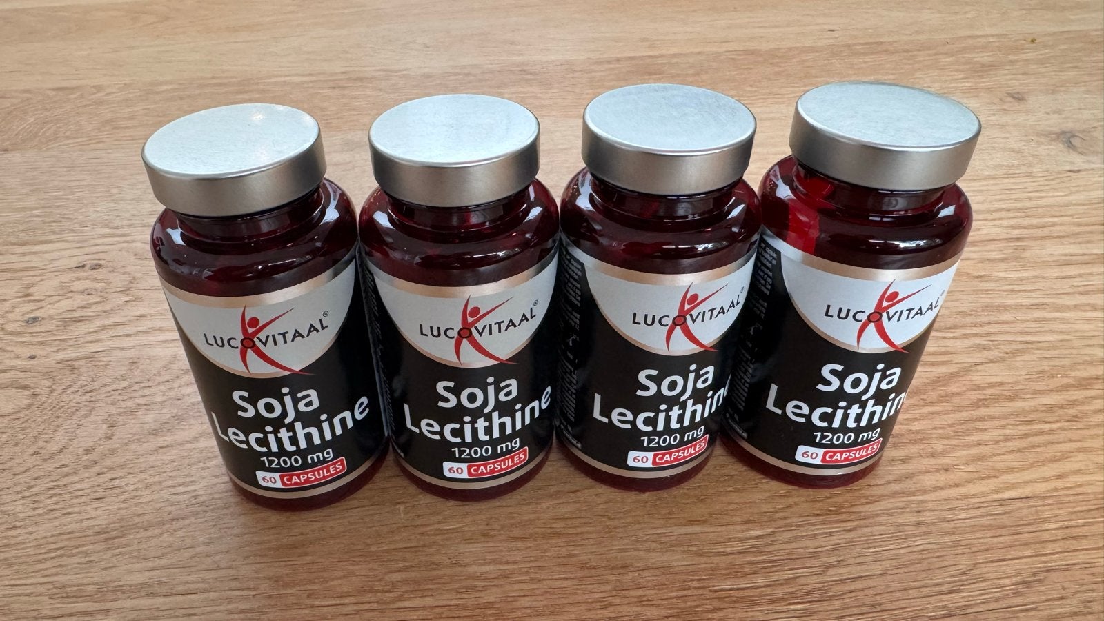 4x Lucovitaal Soja Lecithine 1200mg, Ophalen of Verzenden, Nieuw, Overige typen, Overige merken
