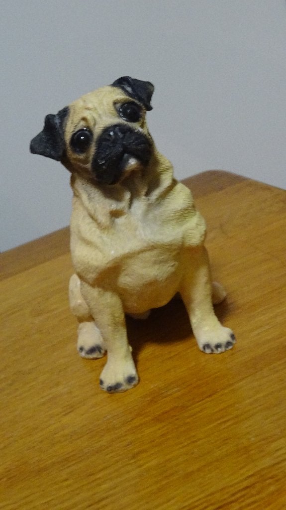 Honden Beeldje Van Polystone., Ophalen of Verzenden, Zo goed als nieuw, Dier