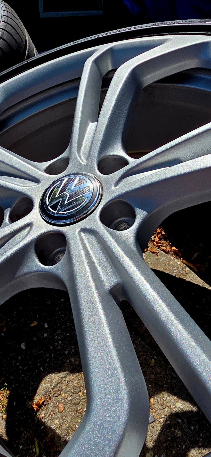 Originele set Volkswagen Golf TCR Reifnitz 19" velgen, Banden en Velgen, 235 mm, Zomerbanden, Ophalen