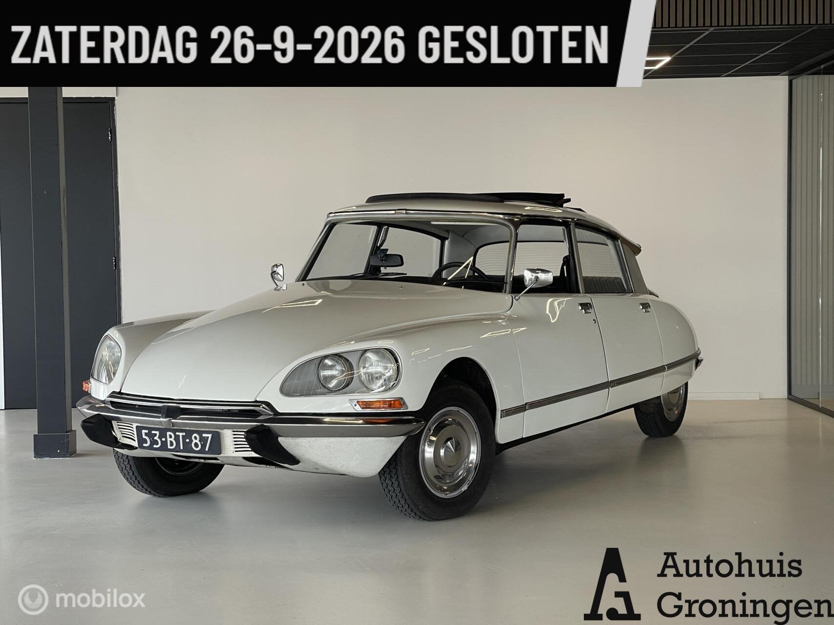 Citroën DS D Special | Schuifdak | Belastingvrij | Consigna, Auto's, Voorwielaandrijving, Zwart, 4 cilinders, DS