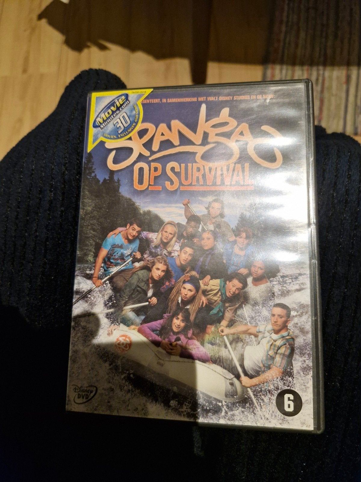 Spangas op survival (film), dvd, Ophalen, Inclusief doosje, Nederlands, Zo goed als nieuw