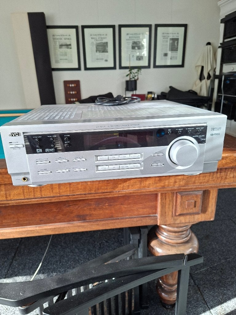 JVC versterker RX 7012R, Gebruikt, JVC, Ophalen of Verzenden, 120 watt of meer