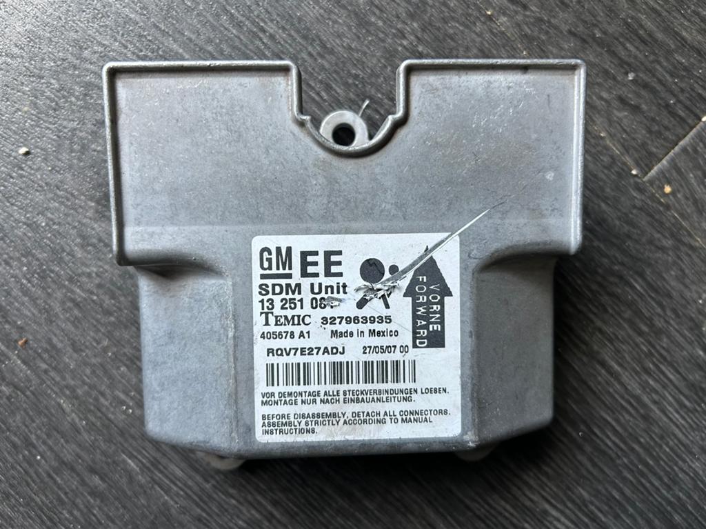 Airbag Control Module Opel Astra H, Ophalen of Verzenden