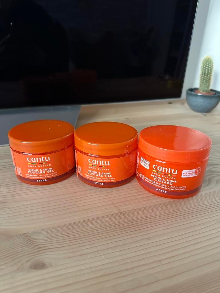 Cantu krullenwax Shea Butter, Sieraden, Tassen en Uiterlijk, Uiterlijk | Lichaamsverzorging, Ophalen of Verzenden, Nieuw, Overige typen
