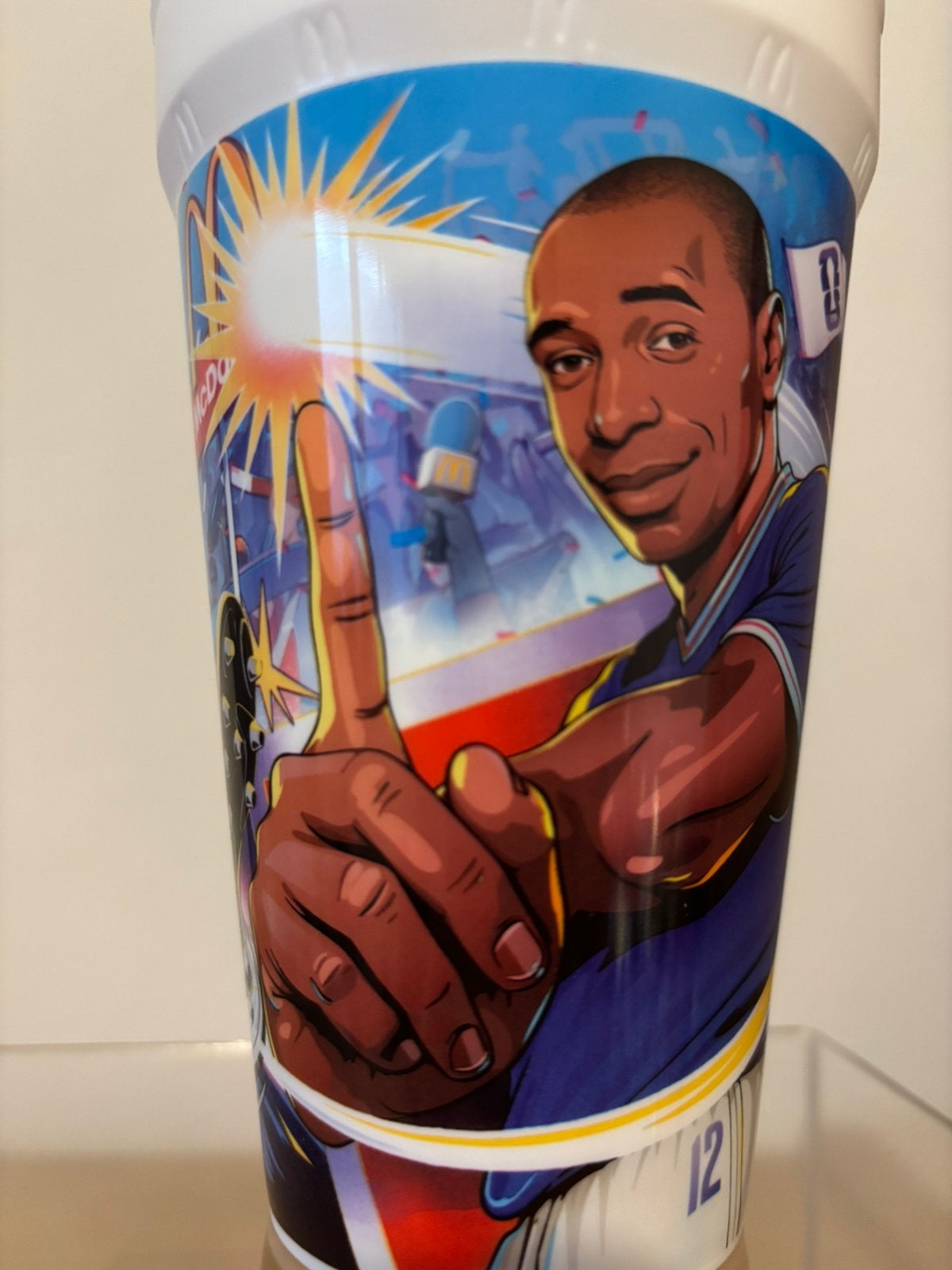 Thierry Henry beker Wk McDonald's voetbal Fifa World Cup, Ophalen of Verzenden, Nieuw, Buitenlandse clubs