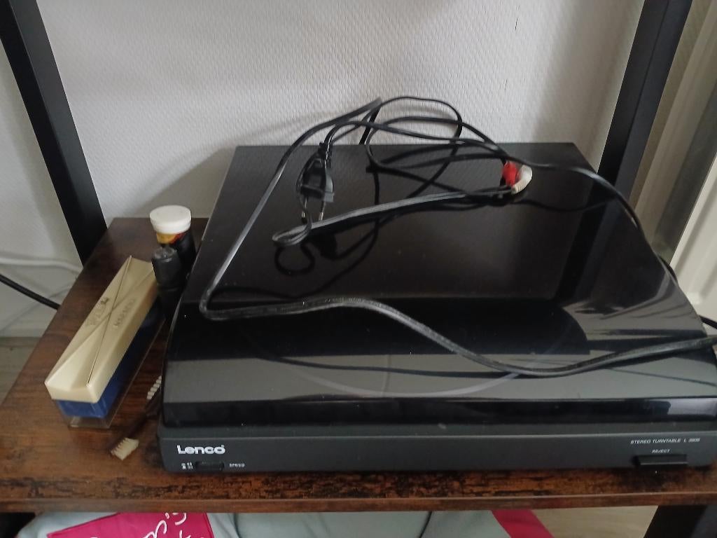 Lenco platenspeler, Gebruikt, Automatisch, Platenspeler, Ophalen