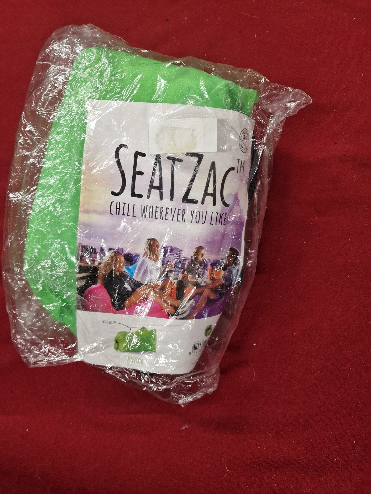 SEATZAC Junior Zitzak - Wild Green NIEUW IN VERPAKKING, Huis en Inrichting, Ophalen of Verzenden, Nieuw, Groen