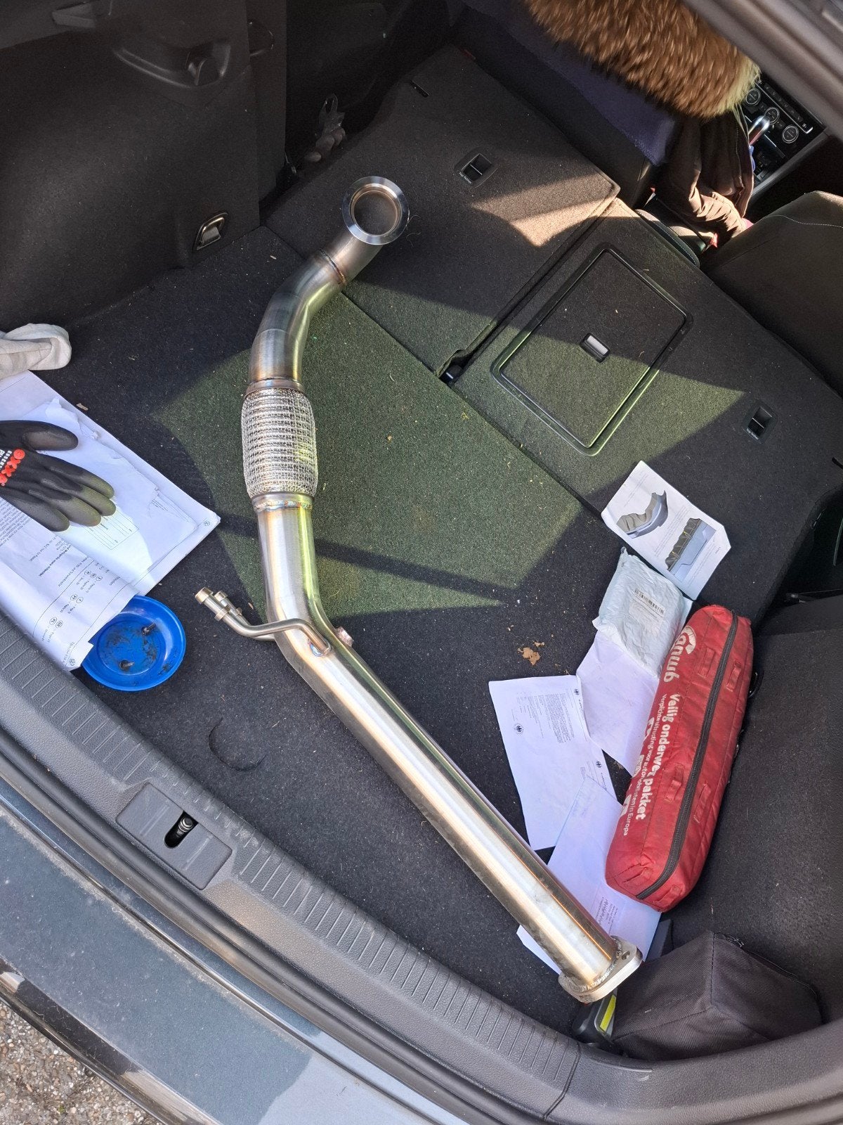 Downpipe uitlaat voor auto - Nieuwstaat, Ophalen of Verzenden, Nieuw, Universele onderdelen