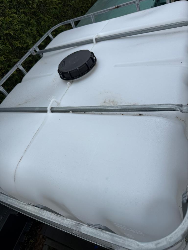 Ibc vat 1000L, 150 liter of meer, Ophalen, Gebruikt, Kunststof