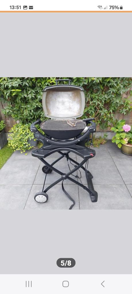 Nette, nog prima werkende Weber Q140, Ophalen, Gebruikt, WEBER BBQ