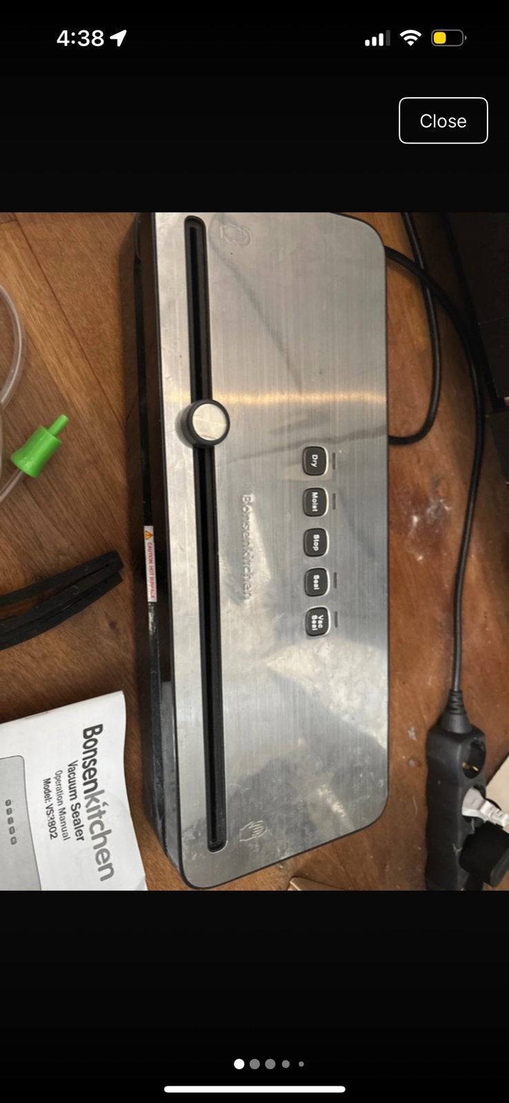 Vacuum Sealer, Ophalen of Verzenden, Gebruikt