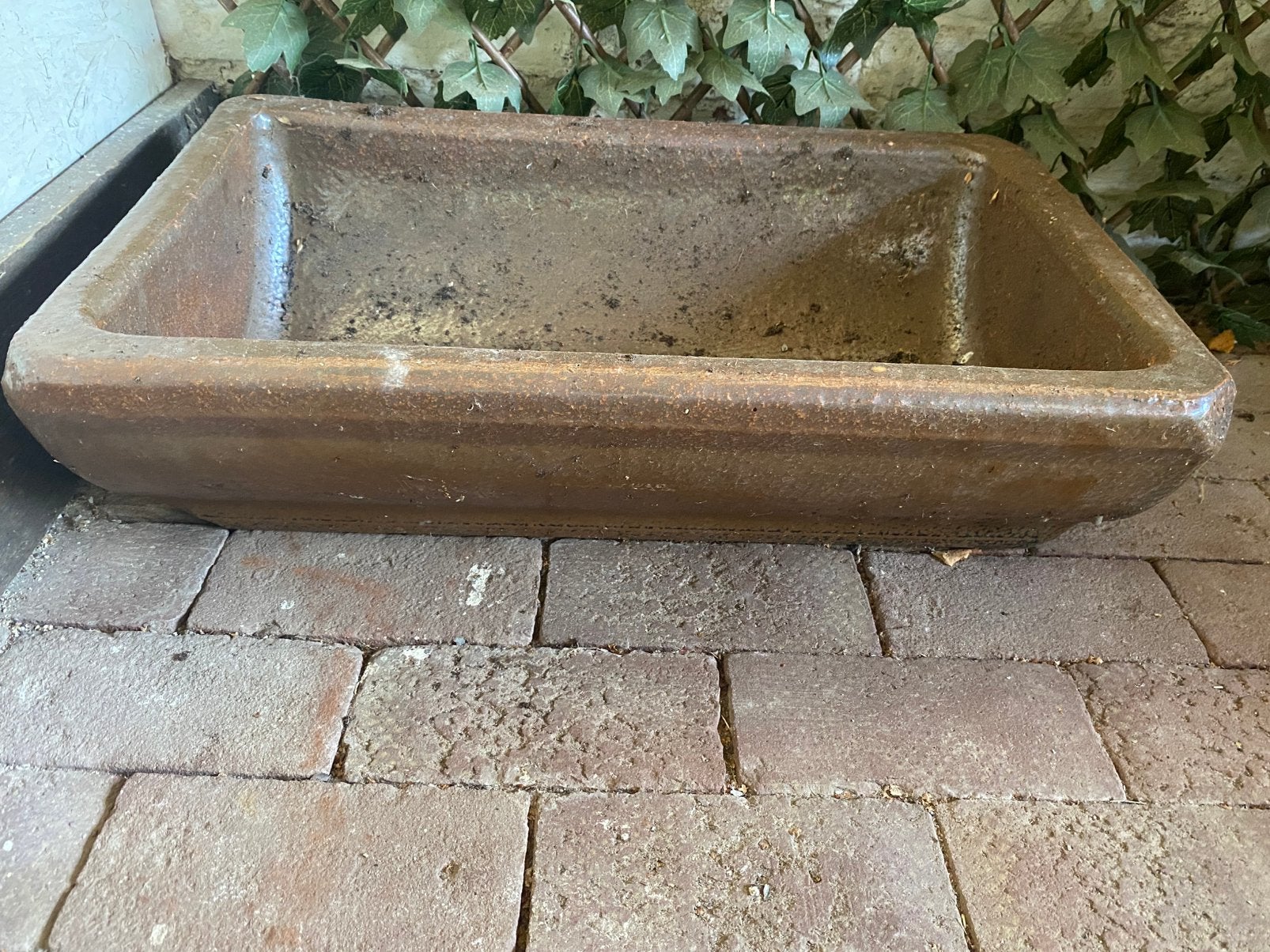 Bloembak schaal buiten, Tuin en Terras, Ophalen, Zo goed als nieuw, Steen