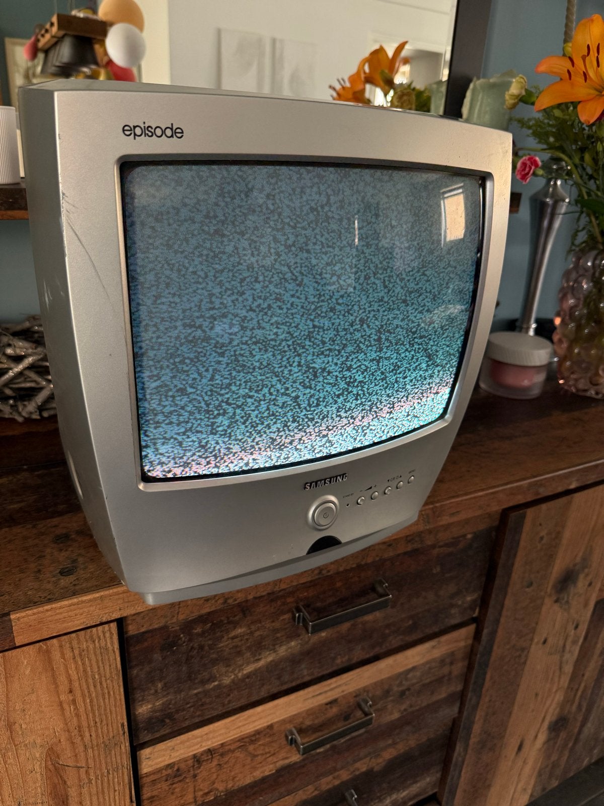Samsung Episode CRT TV - Vintage Televisie, Audio, Tv en Foto, Ophalen, Gebruikt, 50 Hz, Samsung