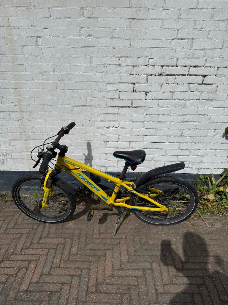 Merida Matts J20 kinderfiets geel, Ophalen, Gebruikt, 20 inch of meer