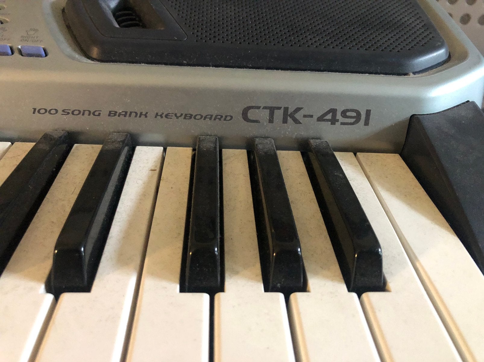 Casio keyboard, Ophalen of Verzenden, Gebruikt, Overige kleuren