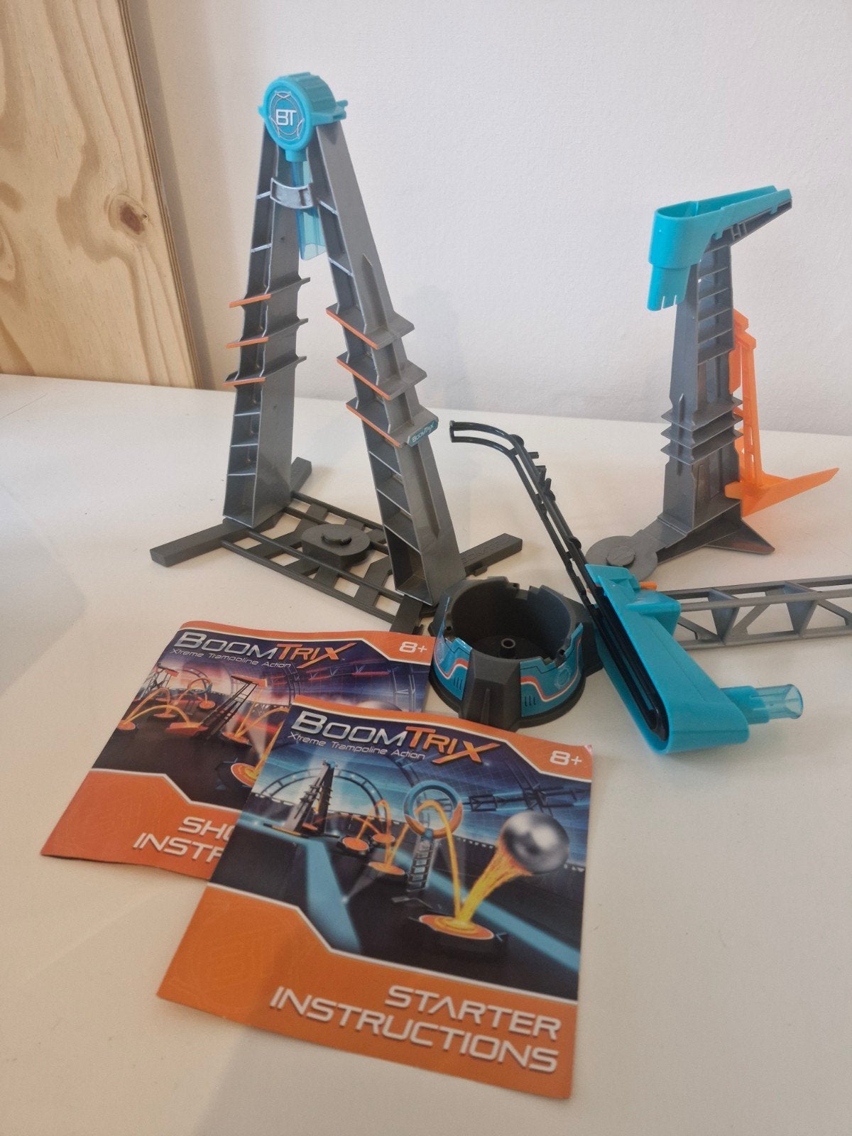 Boomtrix knikkerbaan in doos, Ophalen, Gebruikt