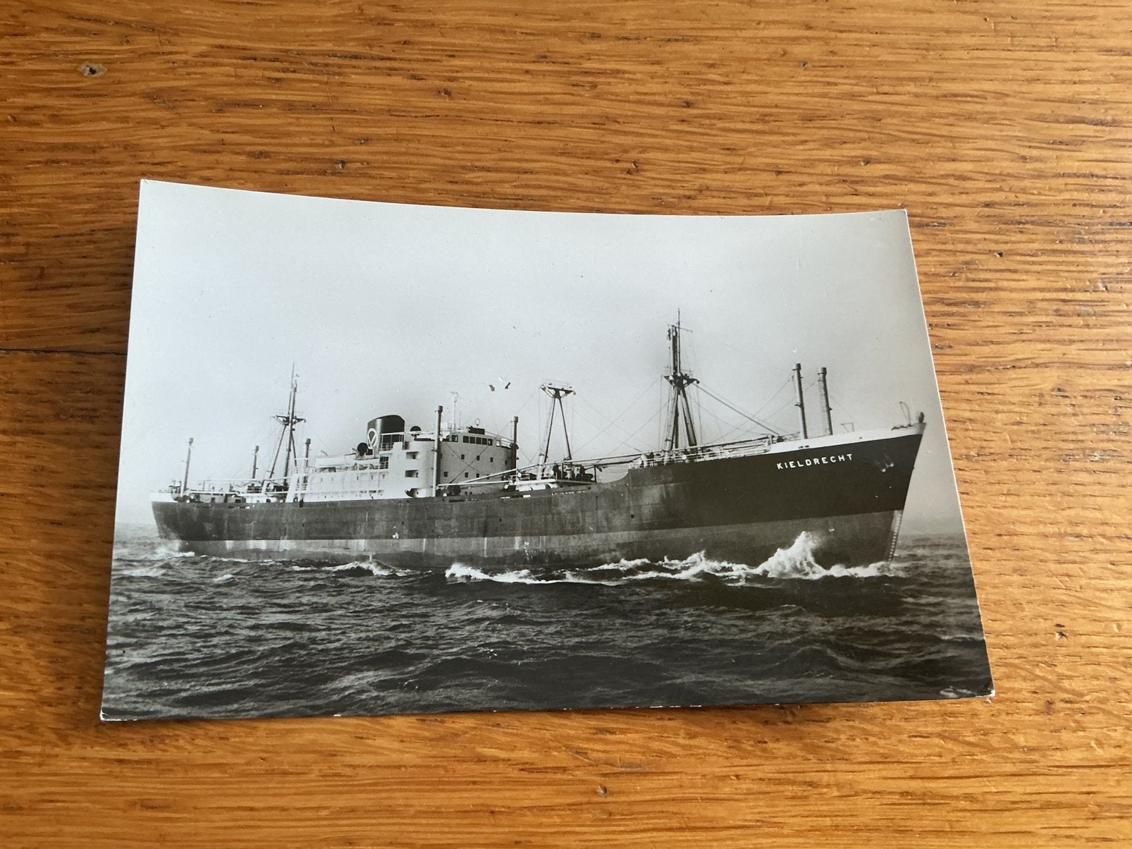 S743 Kieldrecht van Ommeren Rotterdam, Verzamelen, Ophalen of Verzenden, Zo goed als nieuw, Kaart, Foto of Prent
