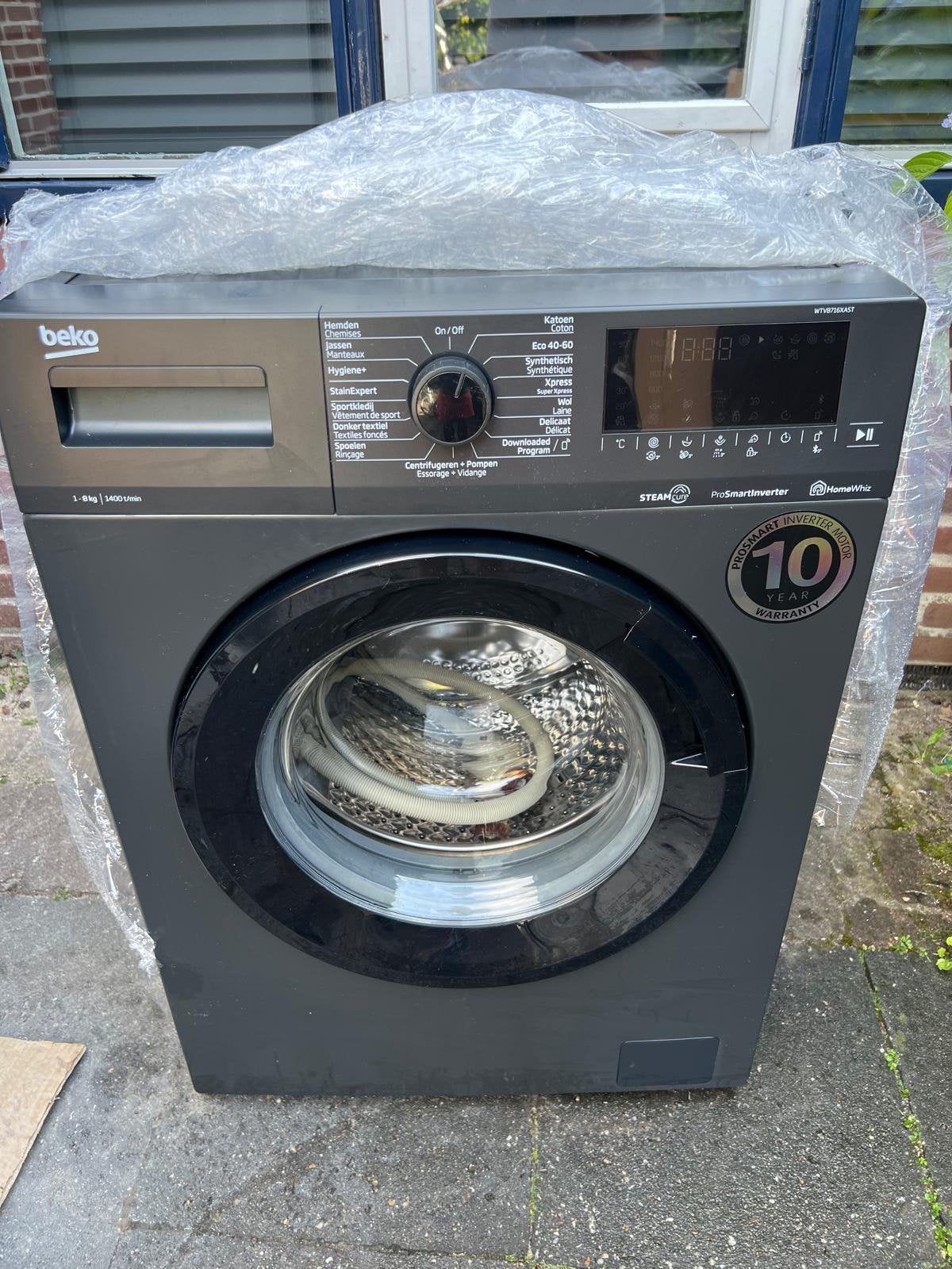 Beko wasmachine, Ophalen of Verzenden, Zo goed als nieuw, 1200 tot 1600 toeren
