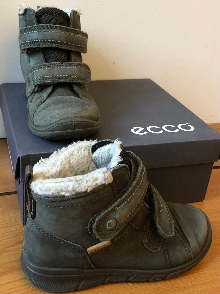 Ecco kinderschoenen - met Gore-Tex - (groen) - maat 25, Gebruikt, Jongen of Meisje, Schoenen, Ophalen of Verzenden