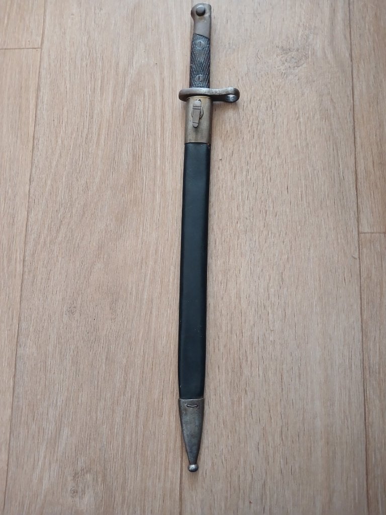 Spaanse Mauser bajonet., Verzamelen, Militaria | Tweede Wereldoorlog, Ophalen of Verzenden, Landmacht, Overige gebieden, Mes of Dolk