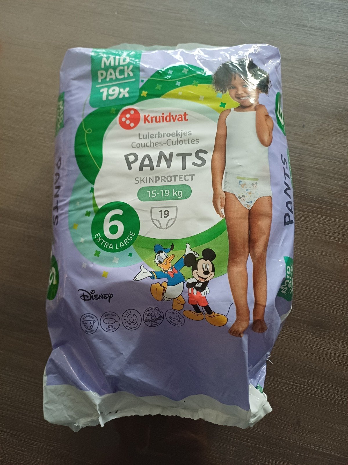 Kruidvat Luierbroekjes Pants Maat 6 (15-19kg) - 14 stuks, Ophalen of Verzenden, Nieuw