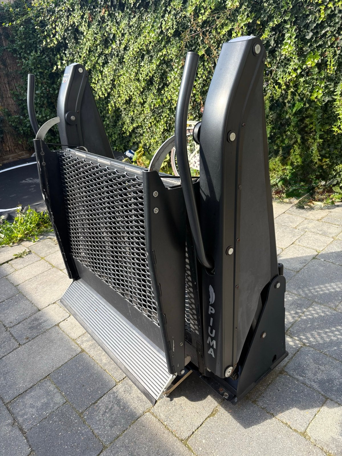 Autolift rolstoel, Ophalen, Gebruikt