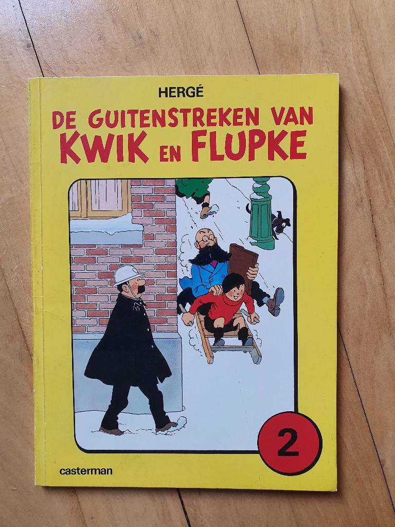 De guitenstreken van Kwik en Flupke 2 ---1975, Boeken, Eén stripboek, Ophalen of Verzenden, Zo goed als nieuw, Casterman