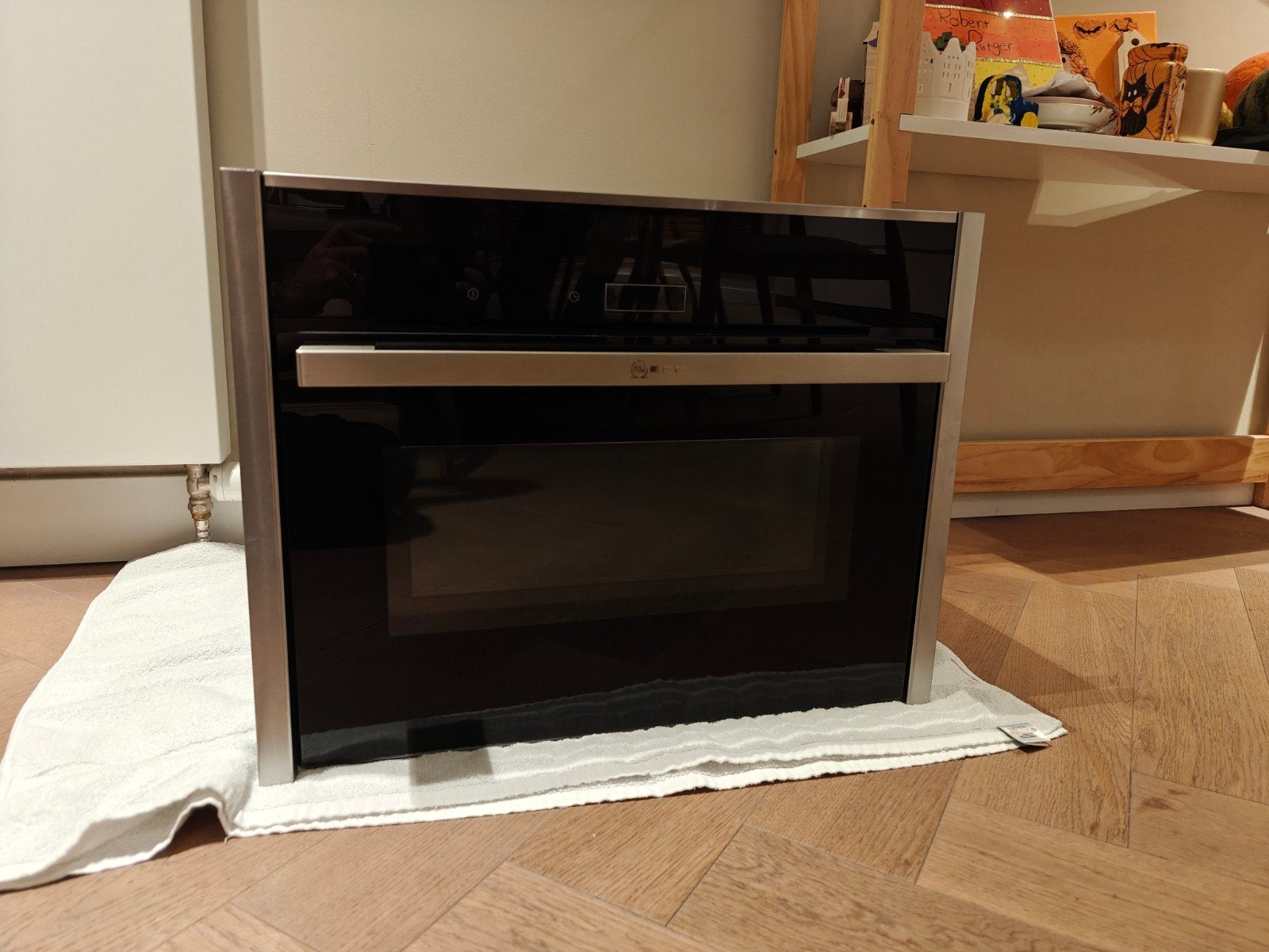 Neff C17MS22N0 combimagnetron - Uitstekende staat, Witgoed en Apparatuur, Ophalen, Combimagnetron, 60 cm of meer, Zo goed als nieuw