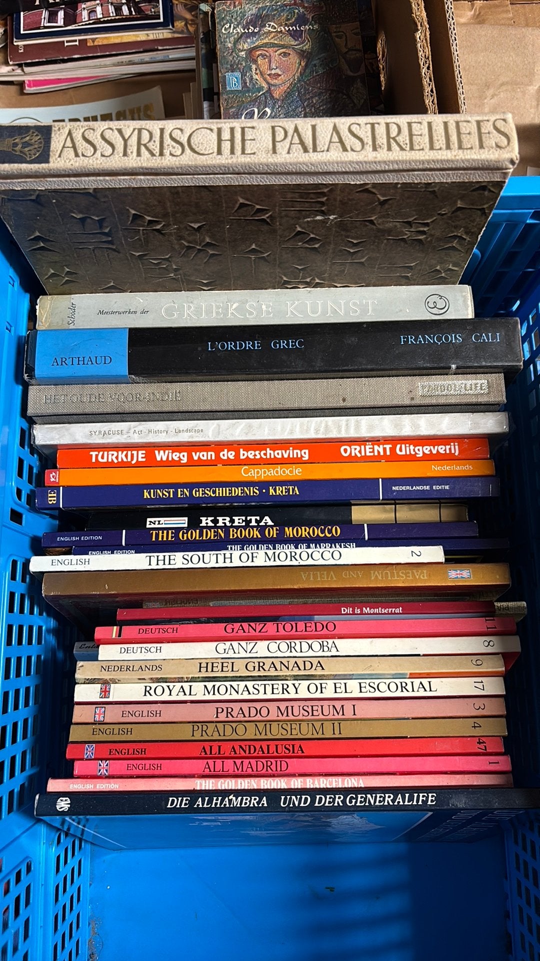 Kunstgeschiedenis boeken, Ophalen, Gelezen