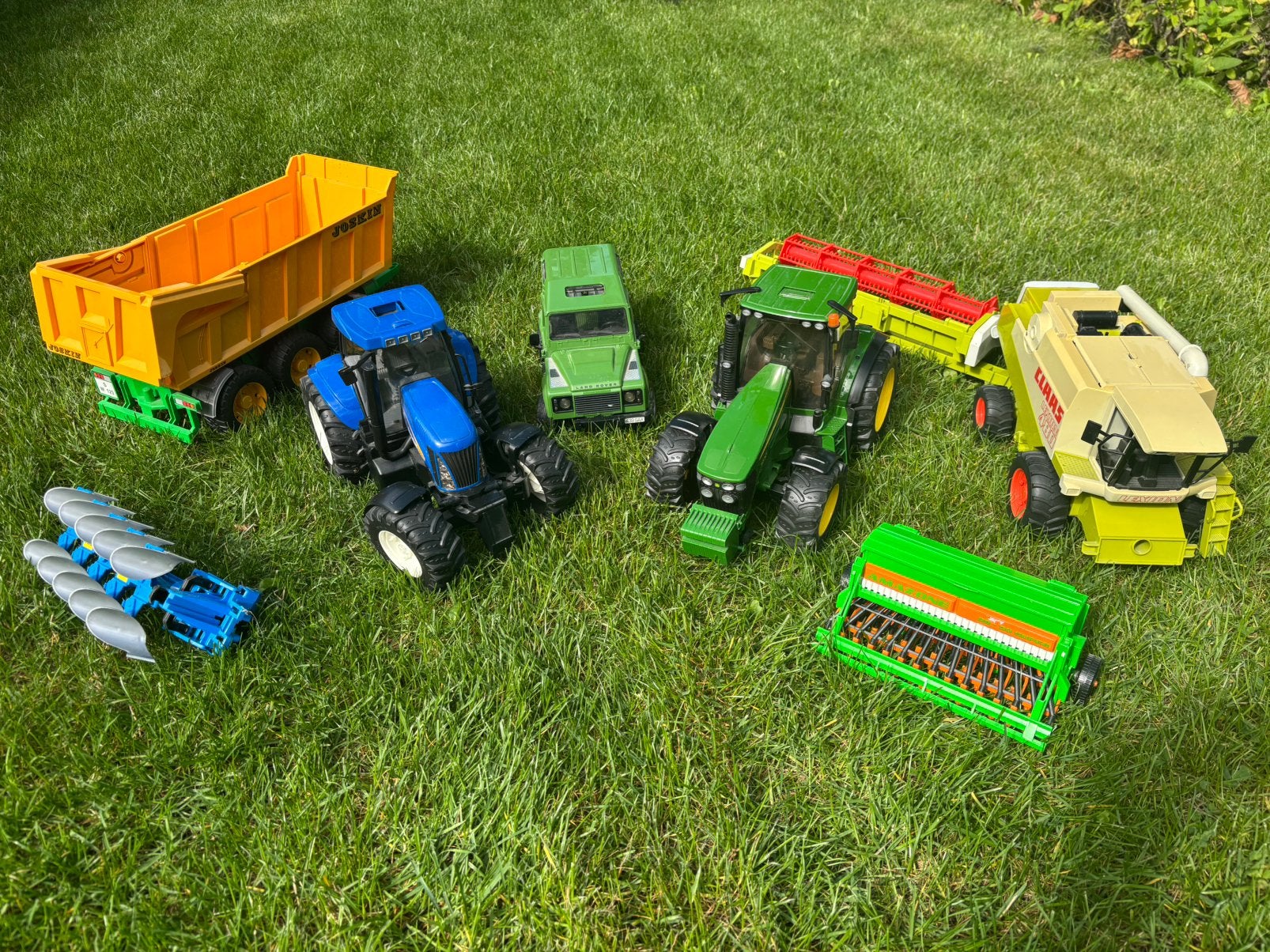 Bruder tractor landbouw speelgoed, Ophalen, Gebruikt