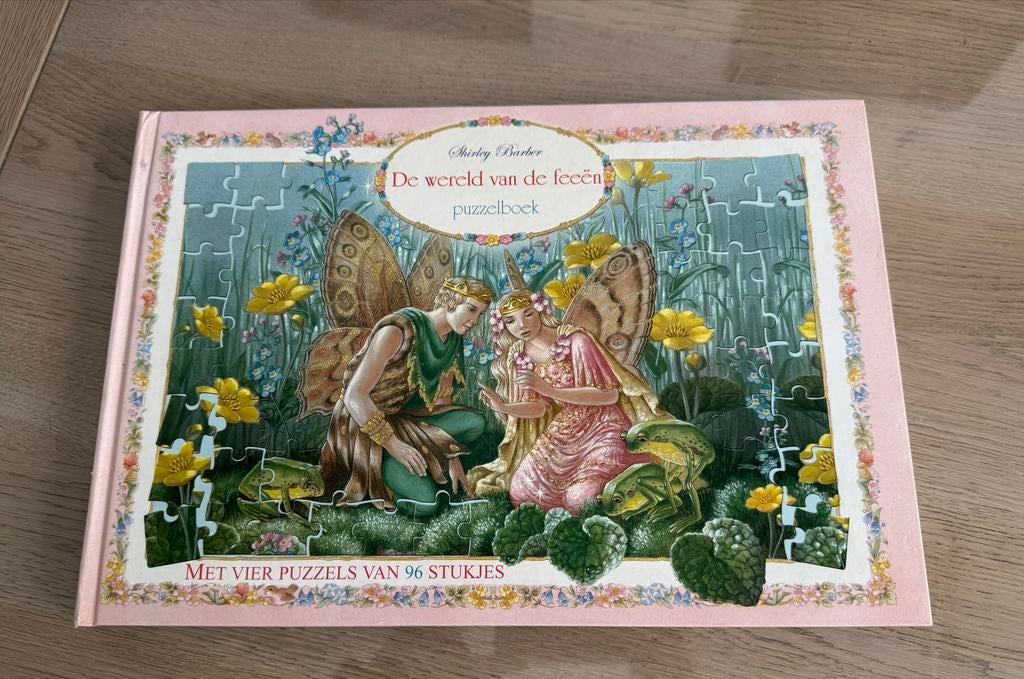 Feeën Puzzelboek - De wereld van de feeën, Ophalen of Verzenden, Gebruikt, 6 jaar of ouder