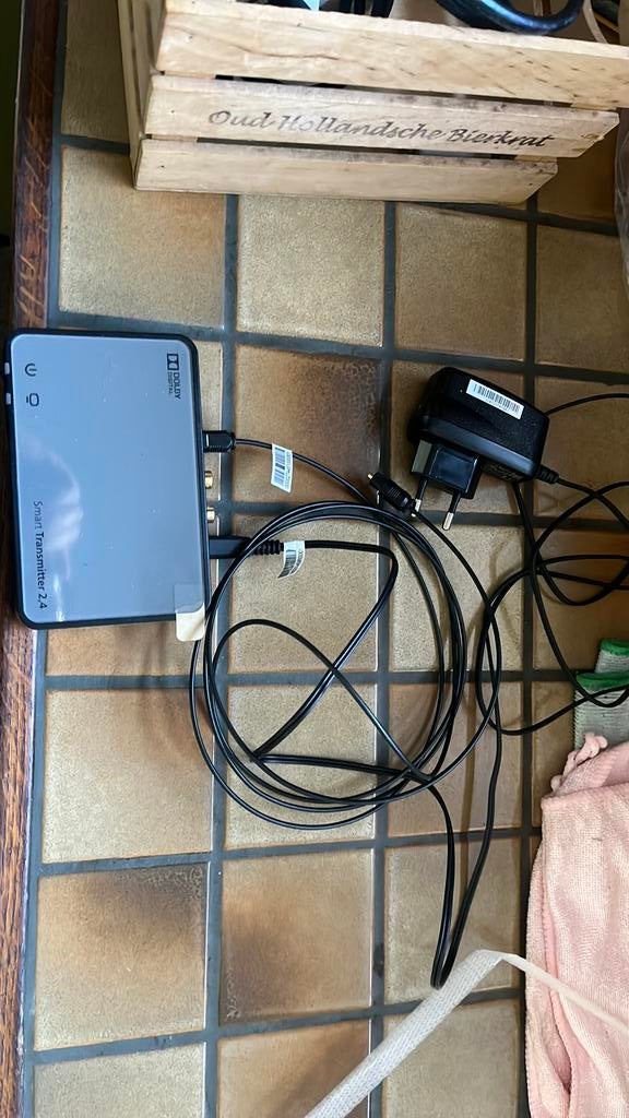 Conexx Smart Transmitter 2.4 – TV geluid naar gehoorapparaad, 50 Hz, Zo goed als nieuw, 100 cm of meer, Ophalen