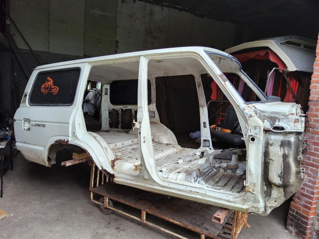 Carrosserie 6-delig Toyota Land Cruiser 60-serie HJ61 60 62, Auto-onderdelen, Ophalen, Gebruikt, Deur, Toyota