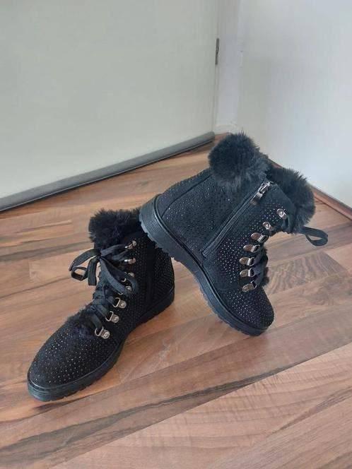 Zwarte boots van Fabs, Maat 38, nieuwe, Kleding | Dames, Schoenen, Ophalen of Verzenden, Nieuw, Zwart