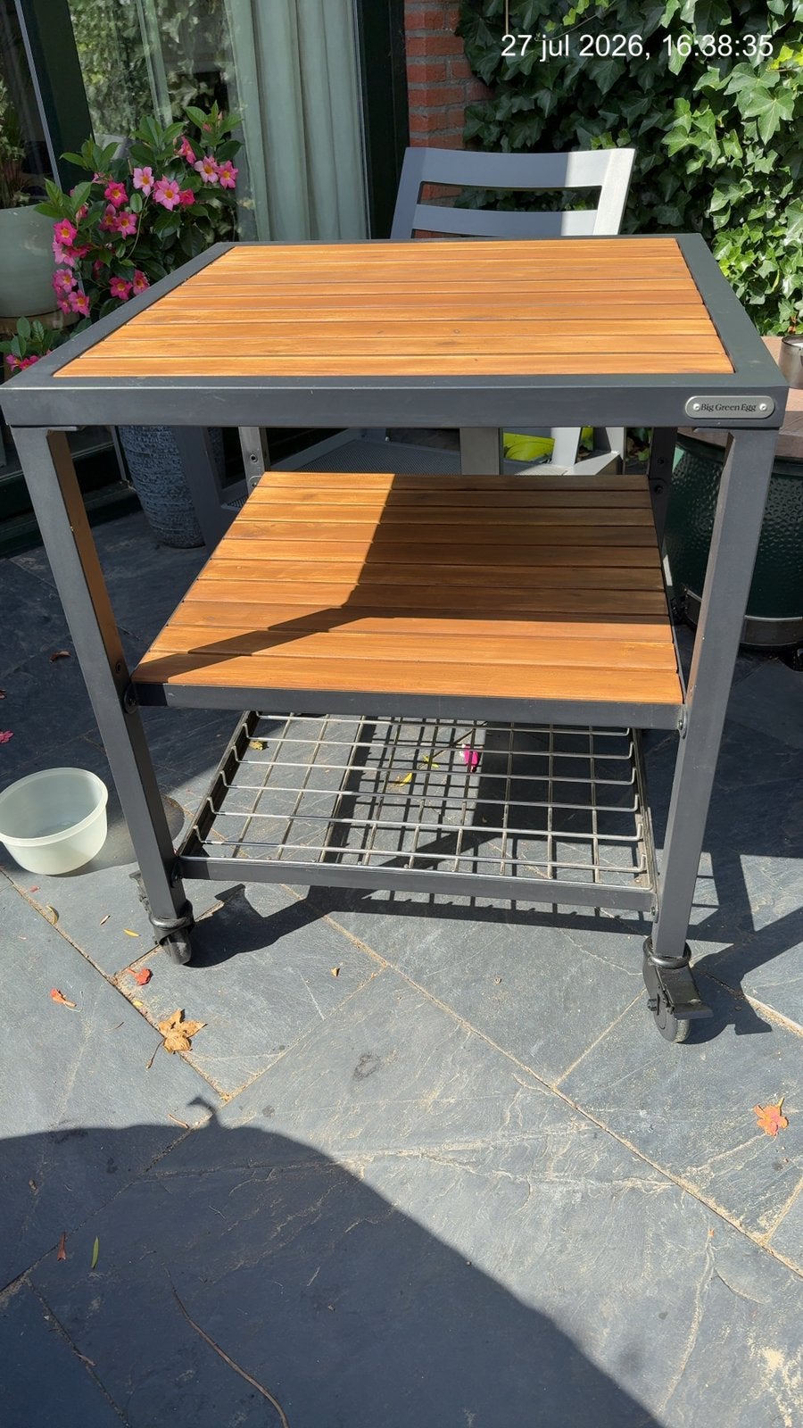 Big Green egg Modular workspace, Ophalen, Zo goed als nieuw, Big Green Egg (origineel)