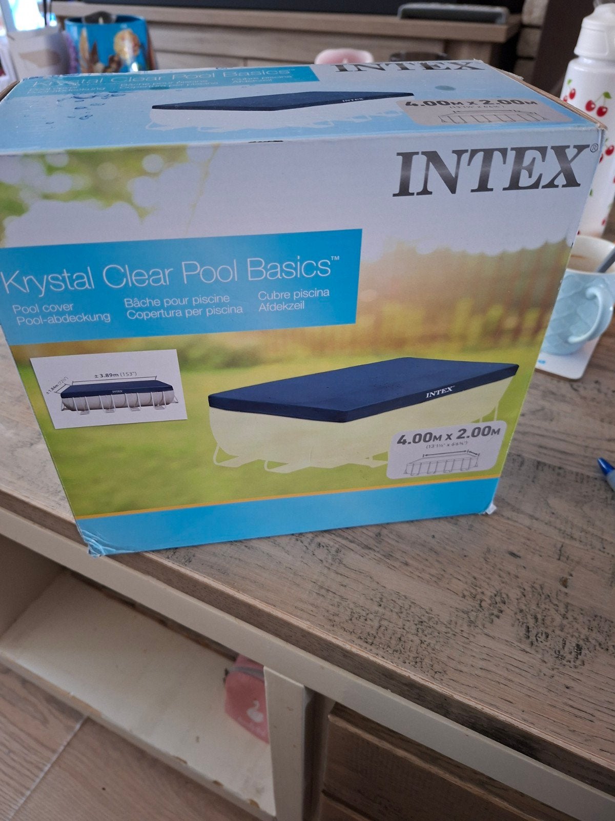 nieuw in doos,25euro, Tuin en Terras, Minder dan 80 cm, Opblaaszwembad, Nieuw, Ophalen of Verzenden