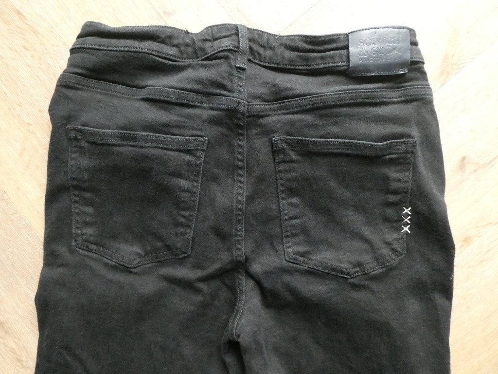 Mooie zwarte Scotch & Soda broek, Haut maat 31-32, Kleding | Dames, Zwart, Scotch & Soda, Ophalen of Verzenden, Zo goed als nieuw