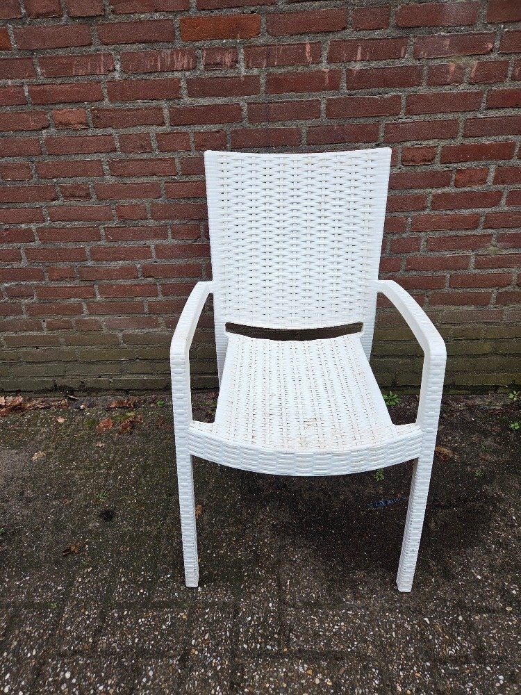 tuinstoel ibiza wit siesta, Ophalen of Verzenden, 'T Olde Gre-j, Info@toldegrej.nl, Endepoelstraat 20f Didam