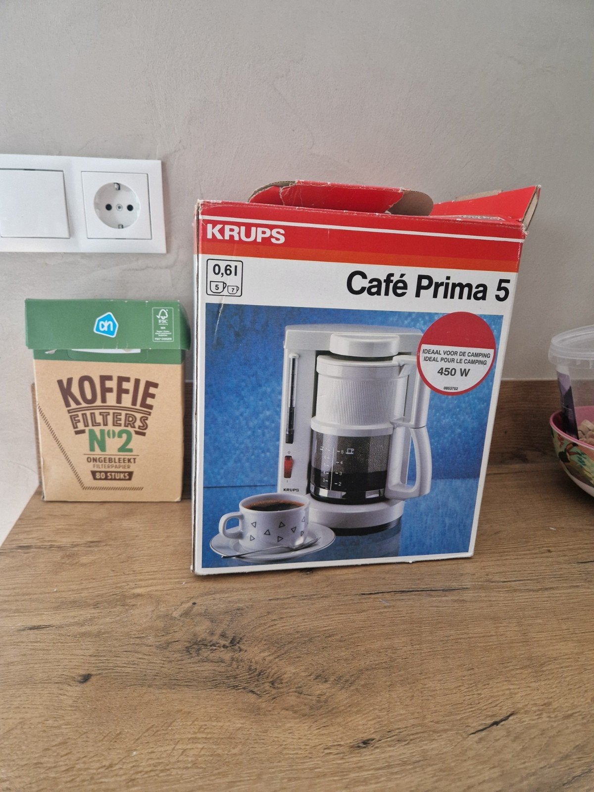 Krups koffiezet apparaat, Ophalen, Zo goed als nieuw