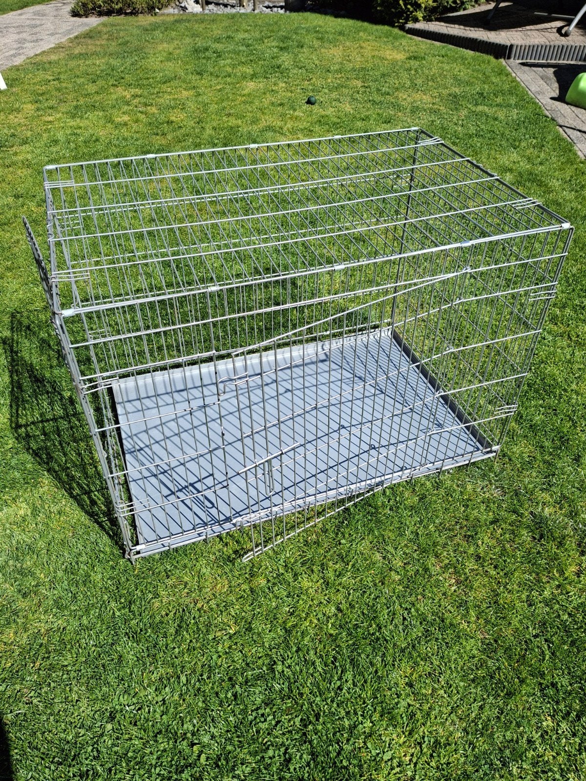 nette grote honden bench, Dieren en Toebehoren, Hondenhokken, Ophalen, Zo goed als nieuw, 75 tot 110 cm, 65 tot 100 cm