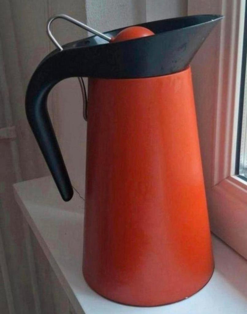 Hema Nikolai Carels vintage thermoskan., Ophalen of Verzenden