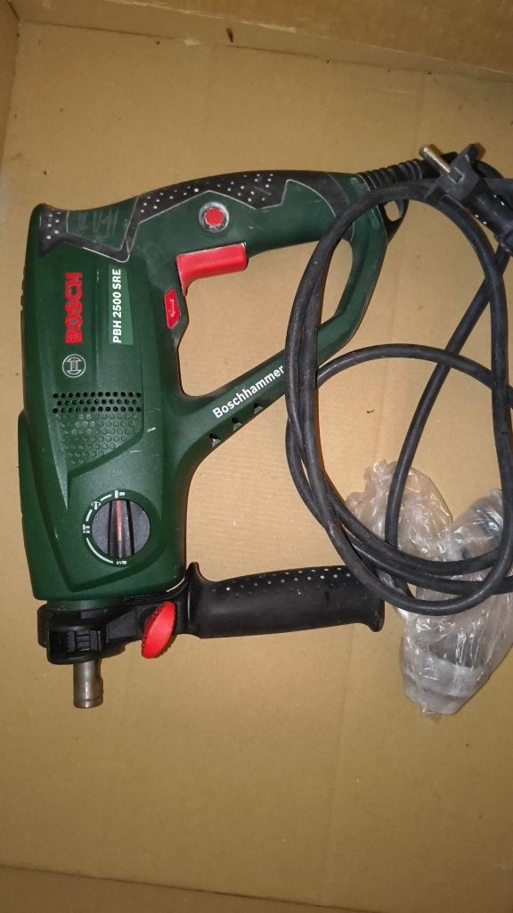 Bosch PBH 2500 SRE boorhamer gratis, Ophalen, Gebruikt, Boor- en/of Breekhamer