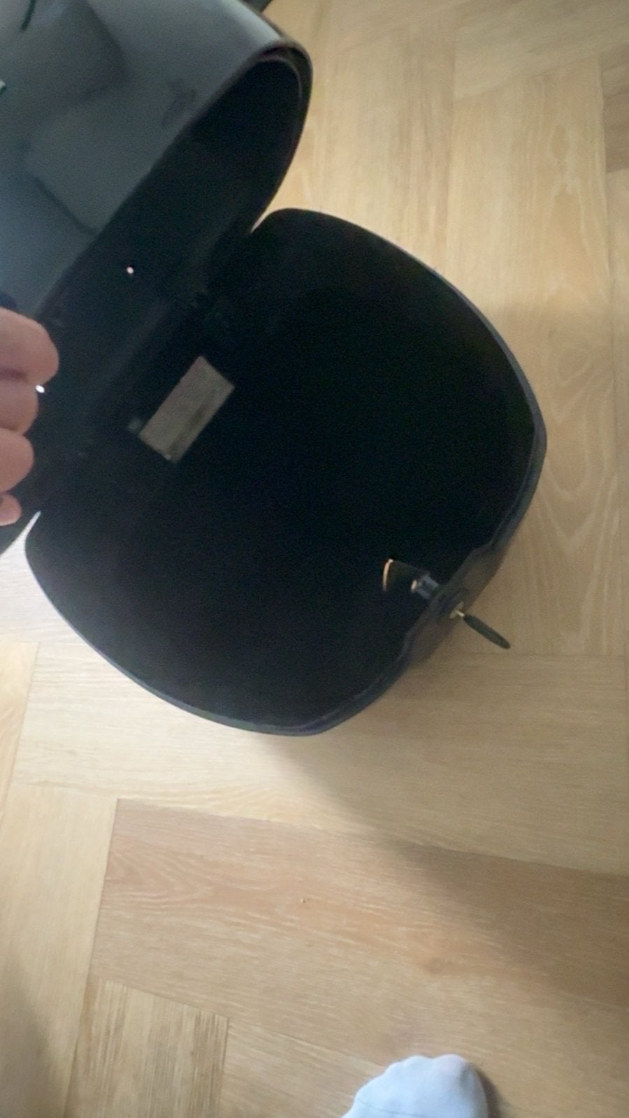 Vespa Topkoffer Zwart - Gebruikt met lichte krassen, Ophalen of Verzenden, Gebruikt