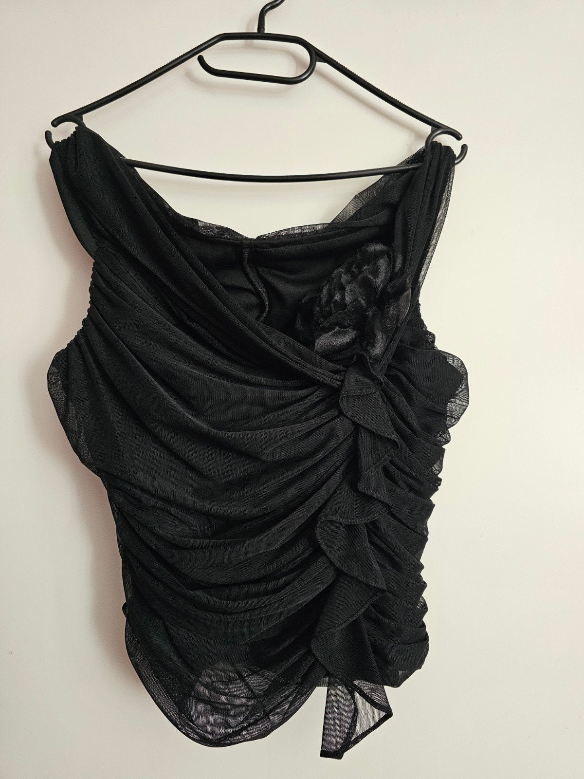 JOSEPH RIBKOFF; EXCLUSIEVE TOP ZGAN, Kleding | Dames, Zwart, Zo goed als nieuw, Zonder mouw, Ophalen