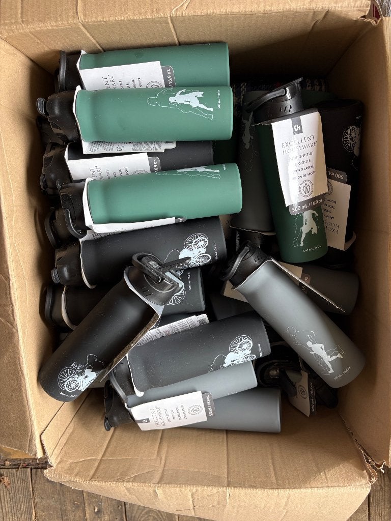 Drinkflessen, Ophalen, Nieuw