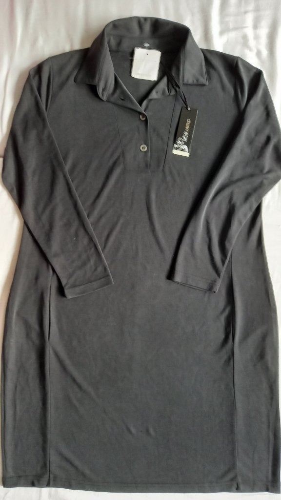 Antraciet kleurige jurk Dreamstar XL, Kleding | Dames, Dreamstar, Maat 46/48 (XL) of groter, Nieuw, Ophalen of Verzenden
