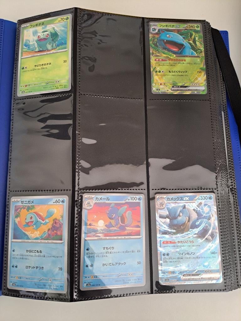 Pokémon kaarten verzameling in map, Ophalen of Verzenden, Gebruikt, Meerdere kaarten