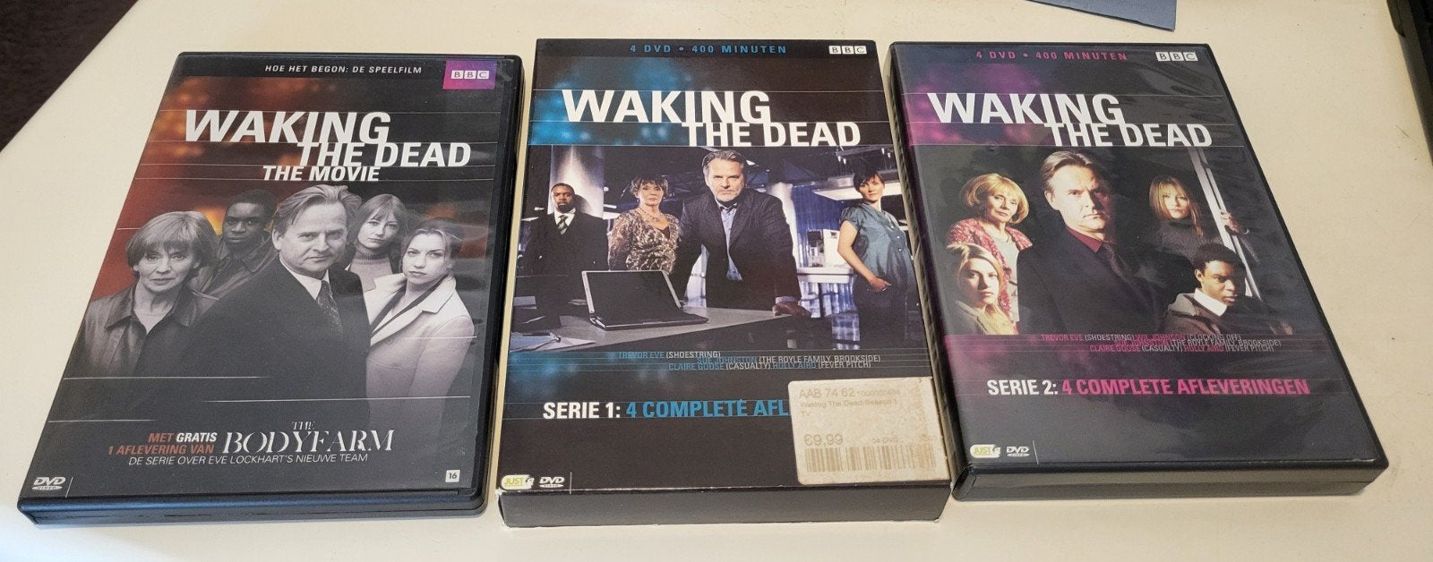 Waking the Dead - Complete Serie 1-9 + The Movie (DVD), Ophalen, Vanaf 16 jaar, Misdaad, Nederlands