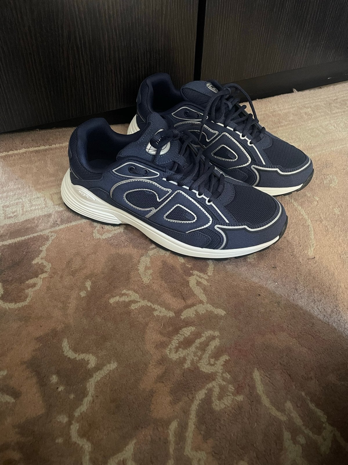 Dior B30 Sneakers Maat 43, Verzenden, Zo goed als nieuw, Blauw, Sneakers of Gympen
