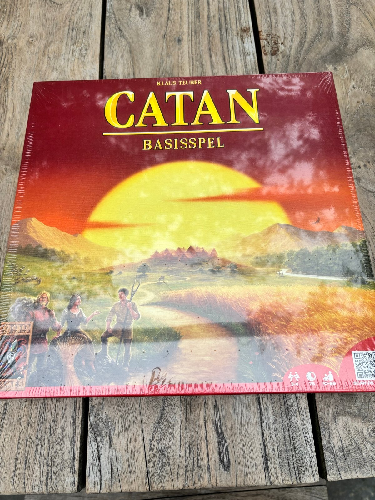 Catan Basisspel - Nieuw in folie, Drie of vier spelers, Ophalen, Nieuw